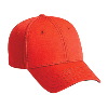 Otto Cap Superior Cotton Twill Low Profile Pro Style Caps Red
