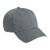 Otto Cap Superior Cotton Twill Low Profile Pro Style Caps Charcoal Gray