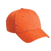 Otto Cap Superior Cotton Twill Low Profile Pro Style Caps Orange