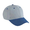 Otto Cap Cotton Twill Low Profile Pro Style Two Tone Color Caps Navy/Gray/Gray