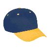 Otto Cap Cotton Twill Low Profile Pro Style Two Tone Color Caps Gold/Navy/Navy