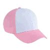 Otto Cap Cotton Twill Low Profile Pro Style Two Tone Color Caps Pink/White/Pink