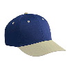 Otto Cap Cotton Twill Low Profile Pro Style Two Tone Color Caps Khaki/Navy