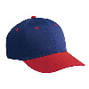Otto Cap Cotton Twill Low Profile Pro Style Two Tone Color Caps Red/Navy
