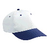 Otto Cap Cotton Twill Low Profile Pro Style Two Tone Color Caps Navy/White