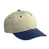 Otto Cap Cotton Twill Low Profile Pro Style Two Tone Color Caps Navy/Khaki