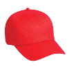 Otto Cap Cotton Twill Low Profile Pro Style Caps Red