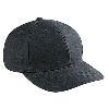 Otto Cap Washed Brushed Heavy Cotton Canvas Low Profile Pro Style Caps Black