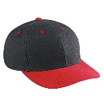 Washed Brushed Heavy Cotton Canvas Low Profile Pro Style Two Tone Color Caps