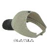 Otto Cap Washed Pigment Dyed Cotton Twill Ponytail Low Profile Pro Style Two Tone Color Caps 