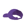 Otto Cap Brushed Cotton Twill Ponytail Low Profile Pro Style Caps Purple