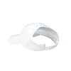 Otto Cap Brushed Cotton Twill Ponytail Low Profile Pro Style Caps White