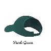 Otto Cap Brushed Cotton Twill Ponytail Low Profile Pro Style Caps Dark Green