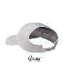 Otto Cap Brushed Cotton Twill Ponytail Low Profile Pro Style Caps Gray