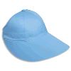 Otto Cap Cotton Twill Extra Large Visor Ponytail Low Profile Pro Style Caps Sky Blue