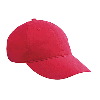 Otto Cap Brushed Cotton Twill "Otto Polo" Low Profile Pro Style Caps Red