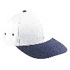 Otto Cap Brushed Cotton Twill "Otto Polo" Low Profile Pro Style Two Tone Color Caps Navy/White