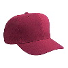 Otto Cap Wool Blend Gray Undervisor Pro Style Caps Burgundy Maroon