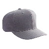 Otto Cap Wool Blend Gray Undervisor Pro Style Caps Charcoal Gray