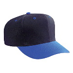 Wool Blend Grey Undervisor Pro Style Two Tone Color Caps