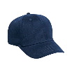 Otto Cap Brushed Bull Denim Pro Style Caps Navy