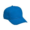 Otto Cap Brushed Bull Denim Pro Style Caps Royal