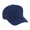 Otto Cap Superior Brushed Cotton Twill Pro Style Caps Navy