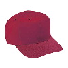 Otto Cap Brushed Cotton Twill Pro Style Caps Burgundy Maroon