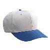Otto Cap Cotton Twill Pro Style Two Tone Color Caps Royal/Gray