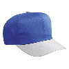 Otto Cap Cotton Twill Pro Style Two Tone Color Caps Gray/Royal
