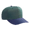 Otto Cap Cotton Twill Pro Style Two Tone Color Caps Navy/Dark Green