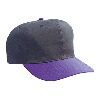 Otto Cap Cotton Twill Pro Style Two Tone Color Caps Purple/Black