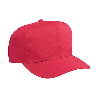 Otto Cap Cotton Twill Pro Style Caps Red