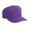 Otto Cap Cotton Twill Pro Style Caps Purple