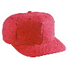 Otto Cap Washed Brushed Heavy Cotton Canvas Pro Style Caps Red