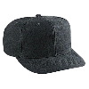 Otto Cap Washed Brushed Heavy Cotton Canvas Pro Style Caps Black