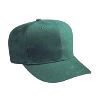 Otto Cap Brushed Bull Denim Low Crown Pro Style Caps Dark Green