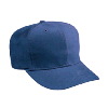 Otto Cap Brushed Bull Denim Low Crown Pro Style Caps Navy