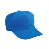 Otto Cap Brushed Bull Denim Low Crown Pro Style Caps Royal