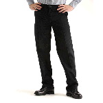 Mens Stain Resistant Plain Front Pants
