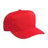 Otto Cap Cotton Twill Low Crown Pro Style Caps Red