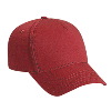 Otto Cap Superior Cotton Twill Five Panel Low Profile Pro Style Caps Burgundy Maroon