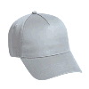 Otto Cap Cotton Twill Five Panel Low Profile Pro Style Caps Gray