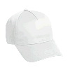 Otto Cap Cotton Twill Five Panel Low Profile Pro Style Caps White