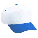 Microfiber Polyester Five Panel Pro Style Two Tone Color Caps