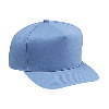 Otto Cap Cotton Twill Five Panel Pro Style Caps Columbian Blue