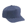 Otto Cap Cotton Twill Five Panel Pro Style Caps Navy