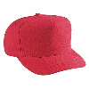 Otto Cap Washed Brushed Heavy Cotton Canvas Low Crown Golf Style Caps Red