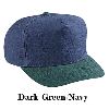 Otto Cap Washed Brushed Heavy Cotton Canvas Low Crown Golf Style Two Tone Color Caps 