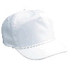 Otto Cap Cotton Twill Low Crown Golf Style Caps White